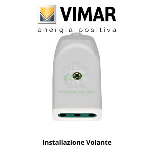 VIMAR - 00221.B Presa mobile 2P+T 10A bianco