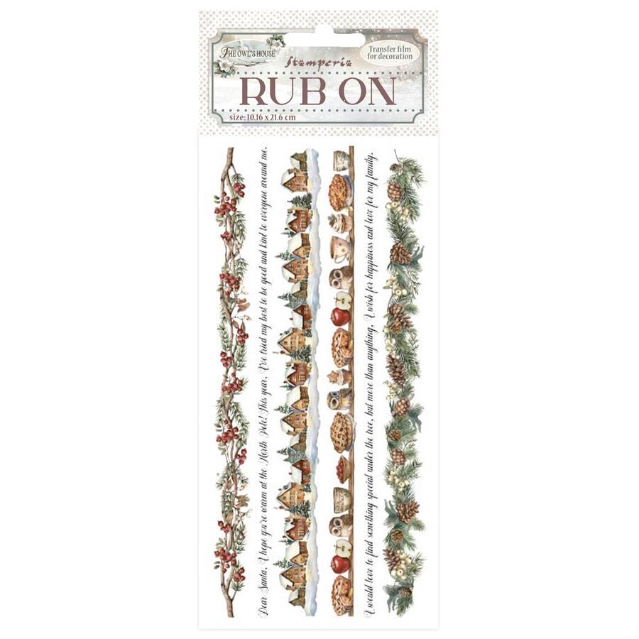 Rub on "The Owl's House" Bordure