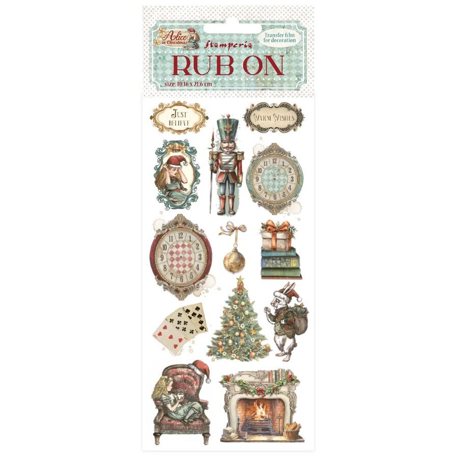 Rub on "Alice in Christmas" Soldatini