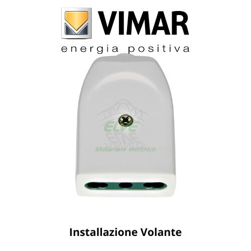 VIMAR - 00223.B Presa mobile 2P+T 16A bianco