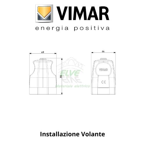 VIMAR - 00225.B Presa mobile 2P+T 16A universale bianco