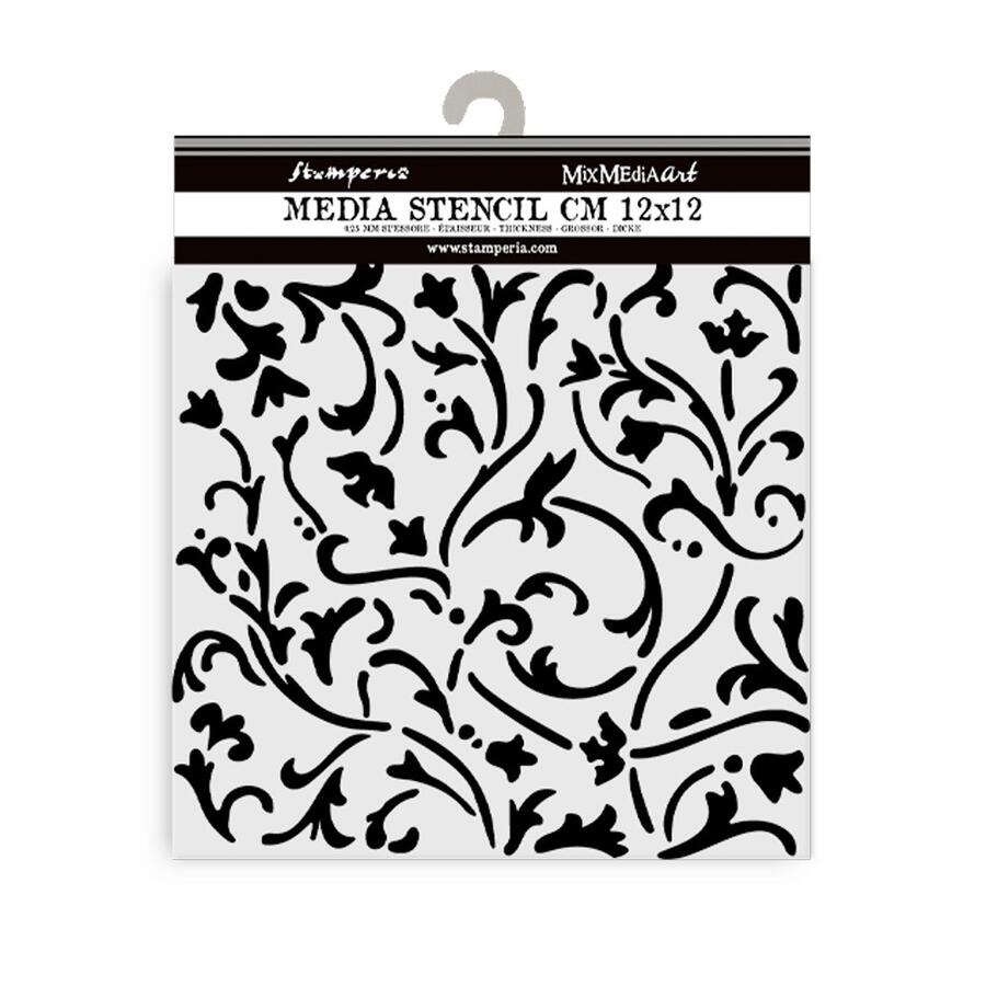 Stencil spesso 12 x 12 Masquerade ornamenti