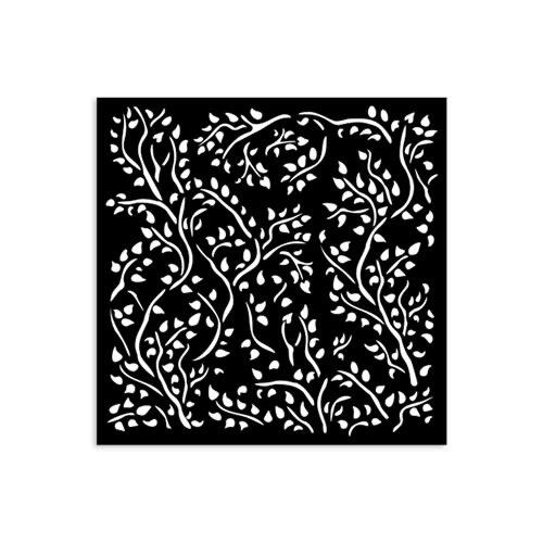 Stencil spesso 12 x 12 House of Roses rami