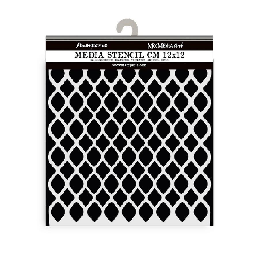 Stencil spesso 12 x 12 Timeless Texture rete