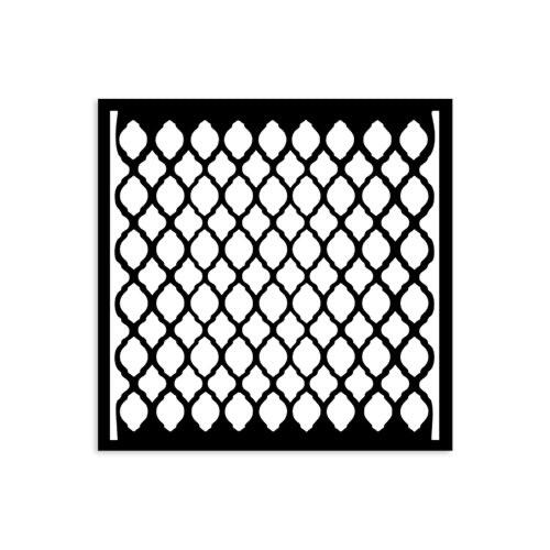 Stencil spesso 12 x 12 Timeless Texture rete