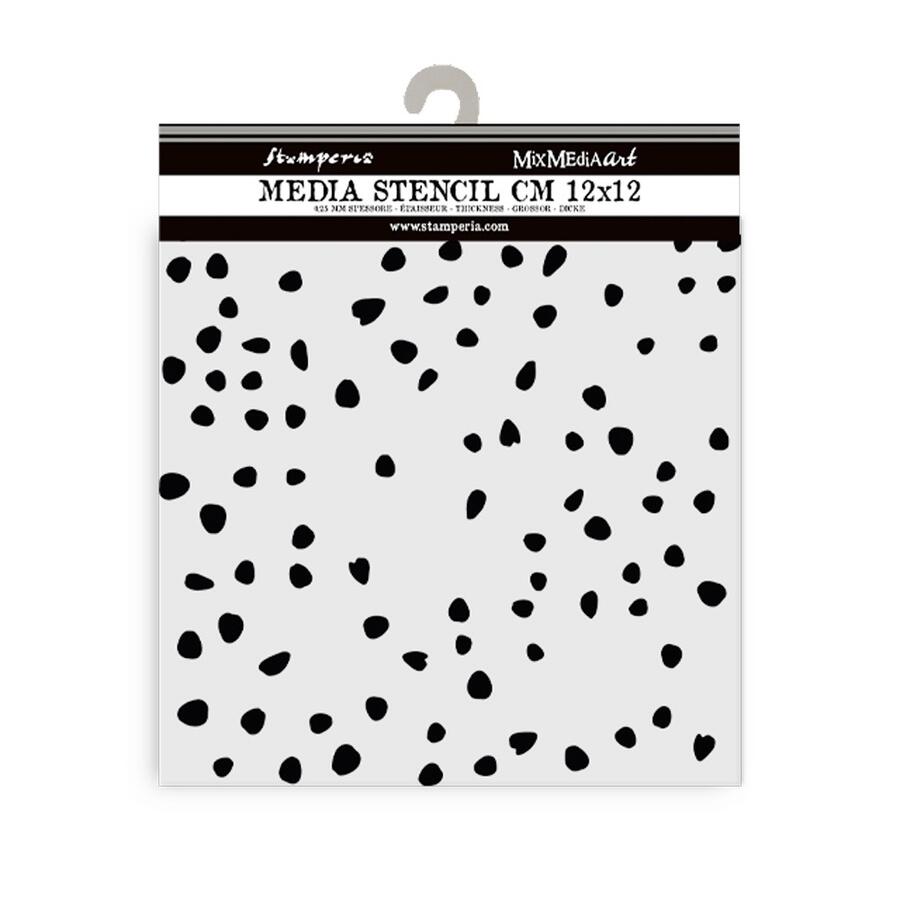 Stencil spesso 12 x 12 Timeless Texture petali
