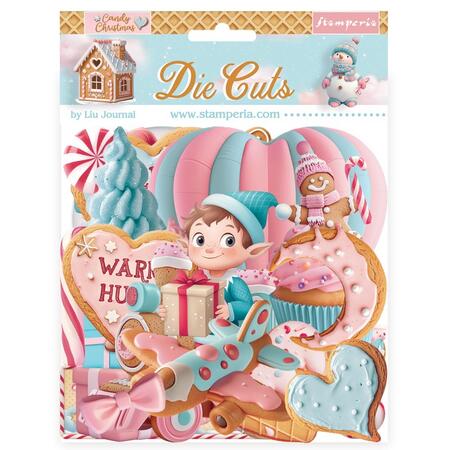 Die cuts Candy Christmas