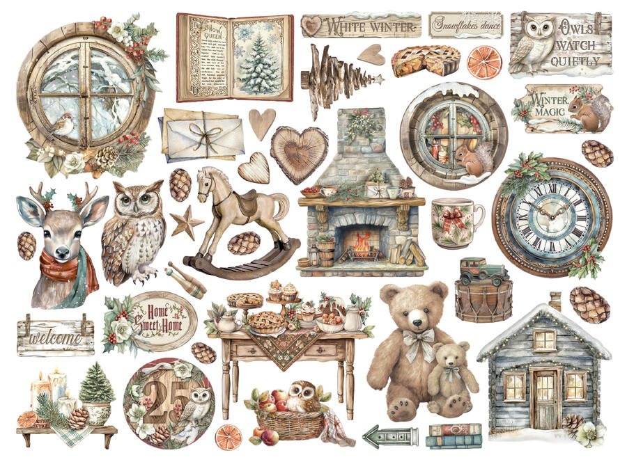 Die cuts The Owl's House