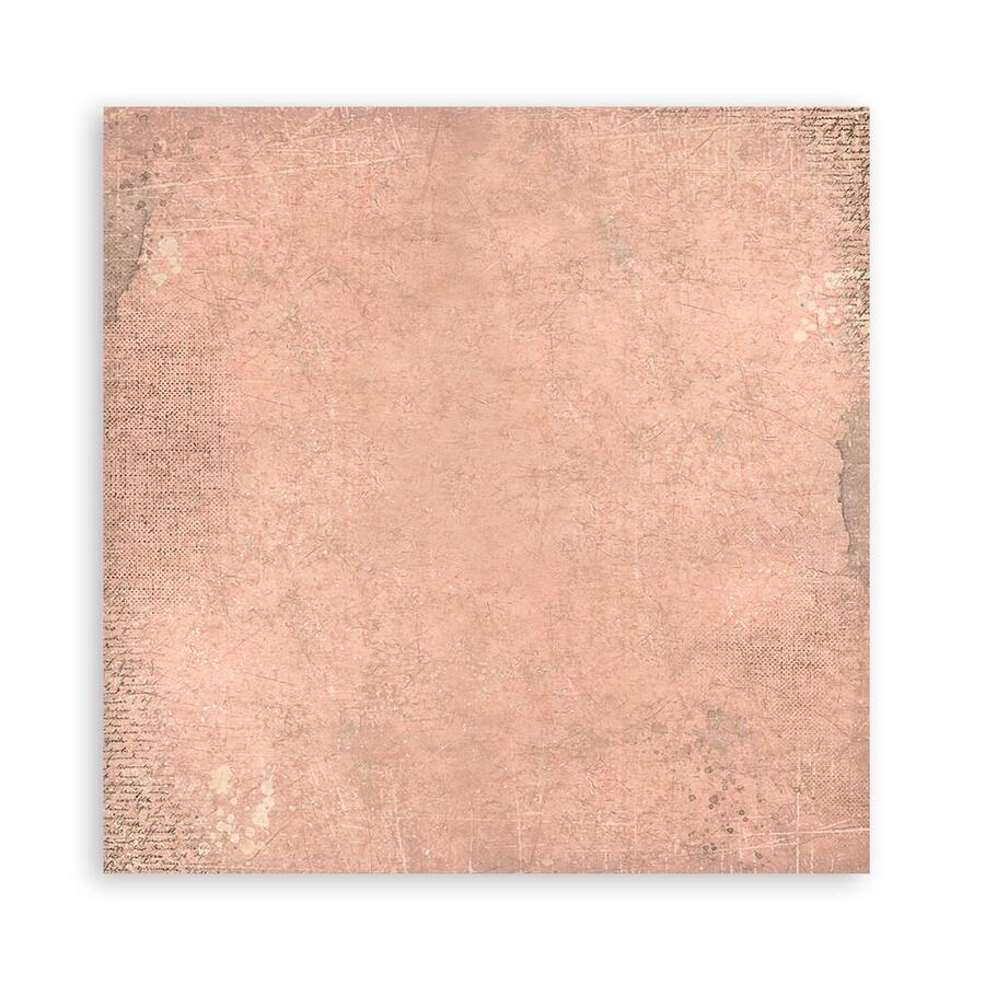 Blocco 10 fogli 30,5 x 30,5 Double Face "Background Brocante Antiques"