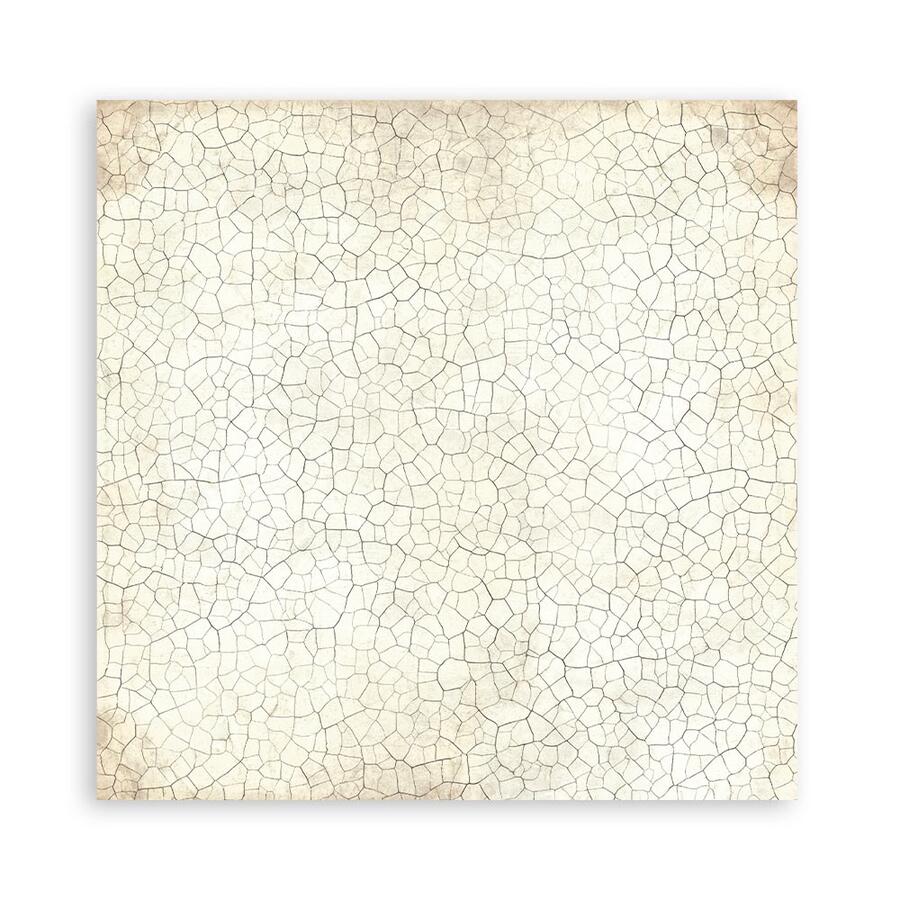 Blocco 10 fogli 20,3 x 20,3 Double Face "Background Brocante Antiques"