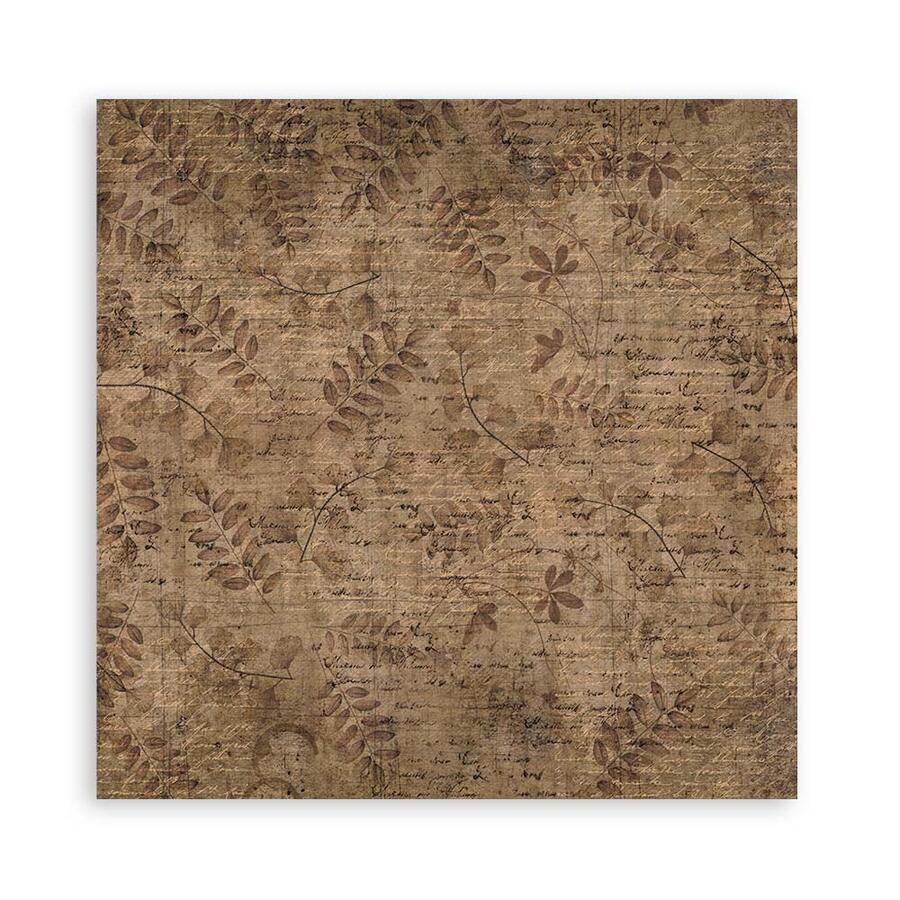 Blocco 10 fogli 20,3 x 20,3 Double Face " OldLace"