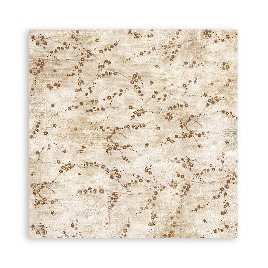 Blocco 10 fogli 30,5 x 30,5 Double Face " OldLace"