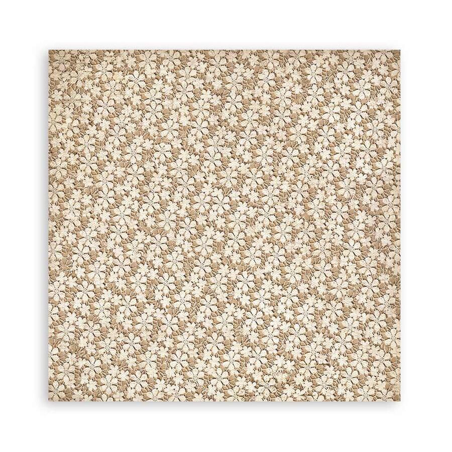 Blocco 10 fogli 30,5 x 30,5 Double Face " OldLace"
