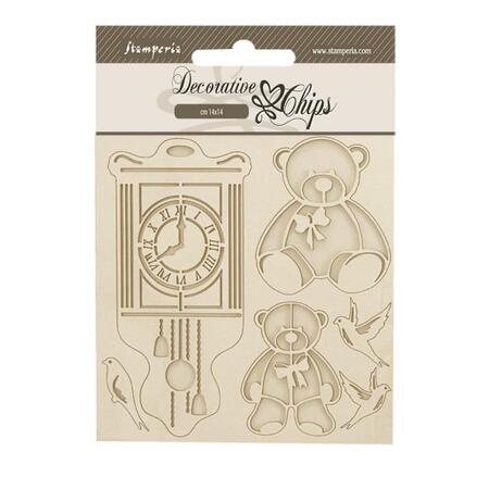 Decorative chips Brocante Antiques Teddy Bear