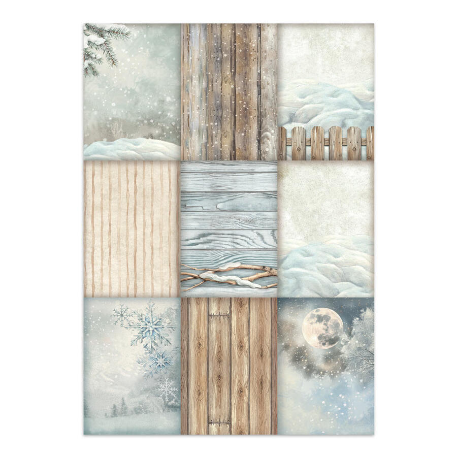 Junk Journal stickers, cut-outs, backgrounds "The Owl's House"