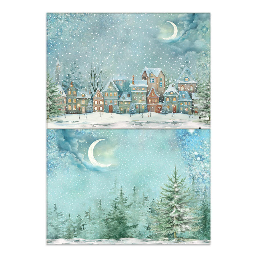 Junk Journal Stickers, cut-outs, backgrounds "Alice in Christmas"