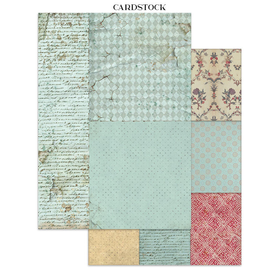 Junk Journal Stickers, cut-outs, backgrounds "Alice in Christmas"