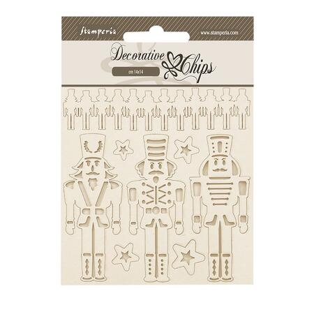 Decorative chips Nutcracker Soldatini