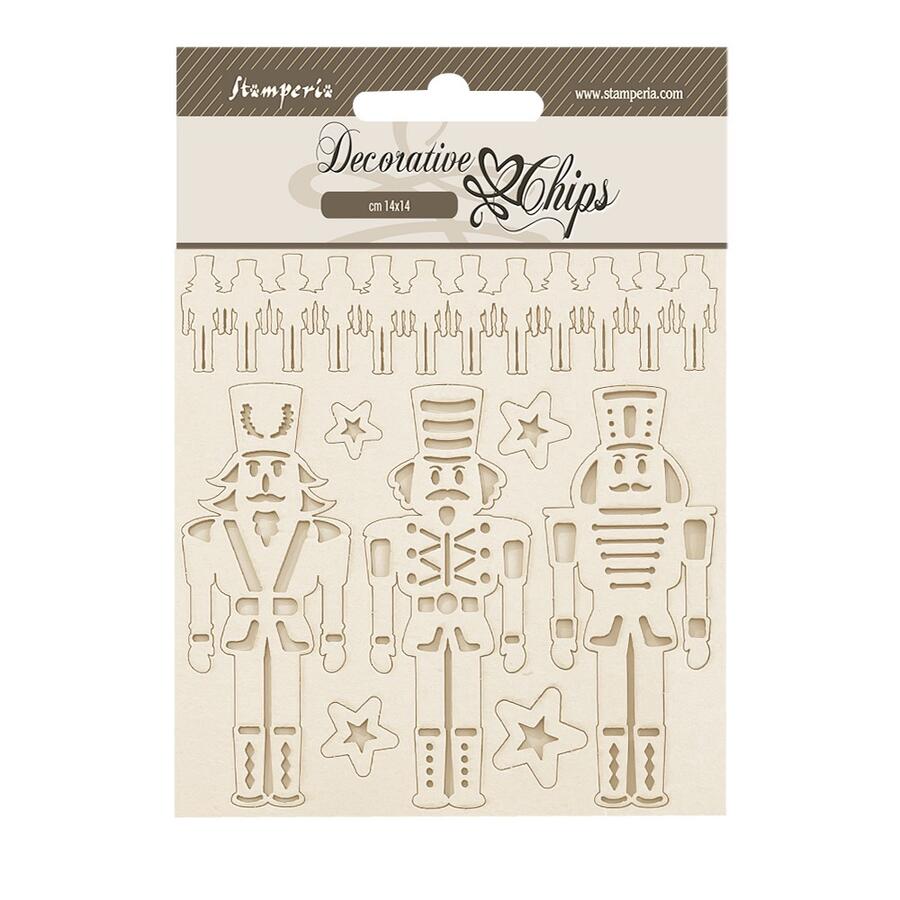 Decorative chips Nutcracker Soldatini