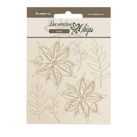 Decorative chips Nutcracker Stella di Natale