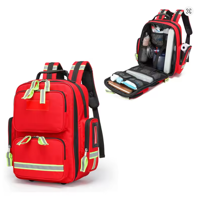 ZAINO di soccorso Bamse per emergenza sanitaria - Rosso