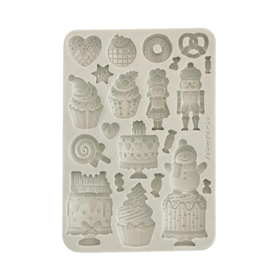 Stampo in silicone A5 Candy Christmas Cakes