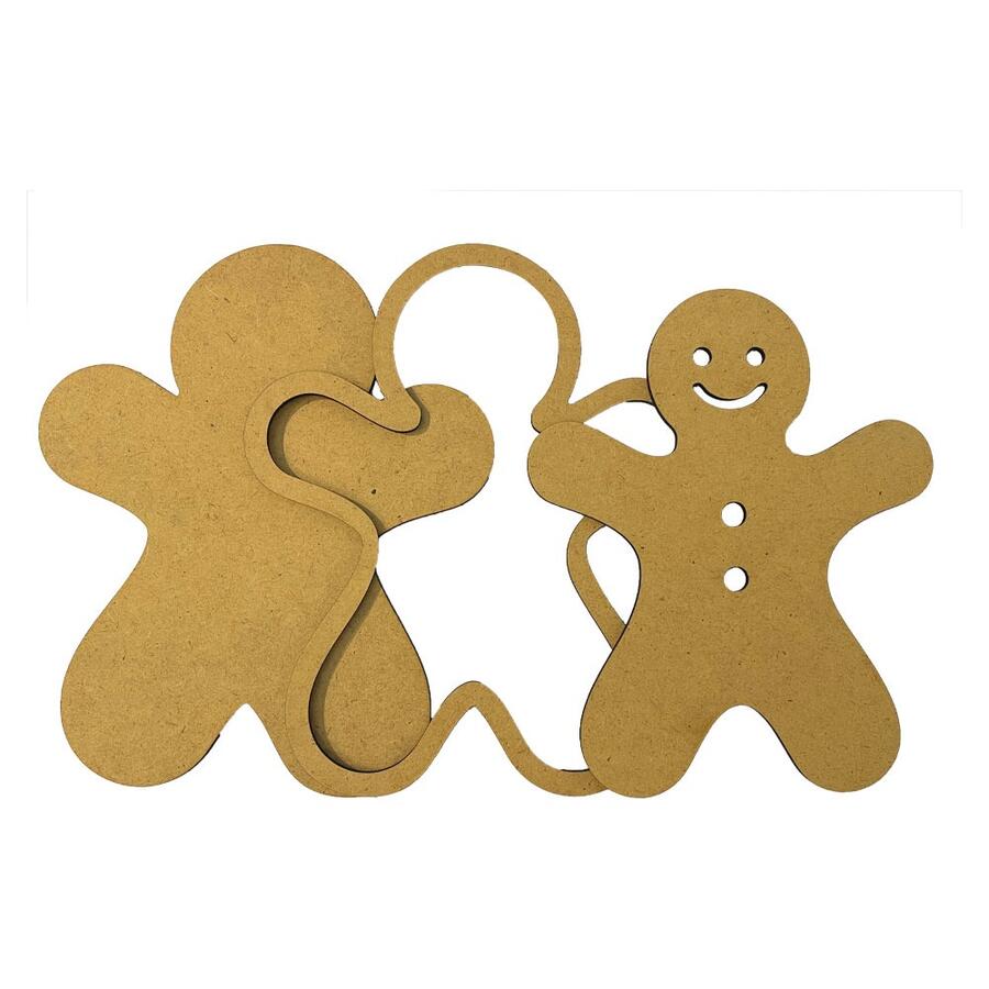 Crafty Shapes Candy Christmas Gingerbreads
