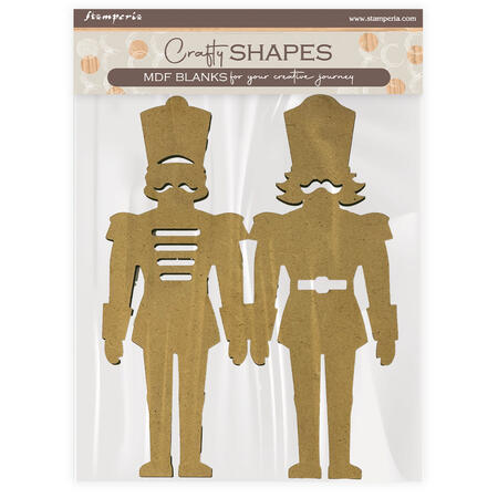 Crafty shapes Alice in Christmas Soldatini
