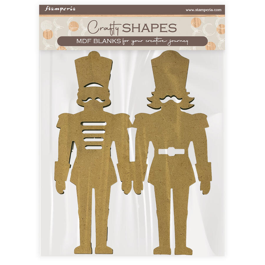 Crafty shapes Alice in Christmas Soldatini