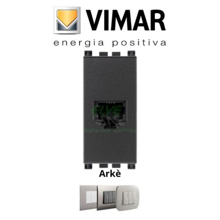 VIMAR - 19320 ARKE' Presa RJ11 6/4 grigio