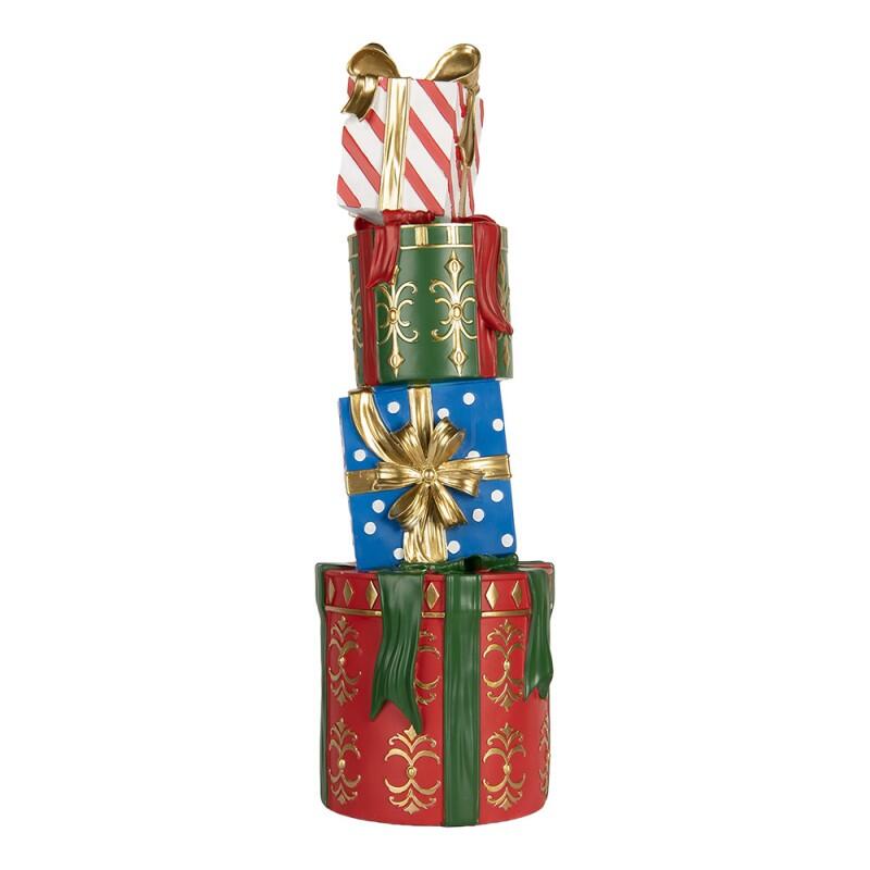Clayre & Eef - Decorazione di Regali di Natale Impilati  23x22x71 