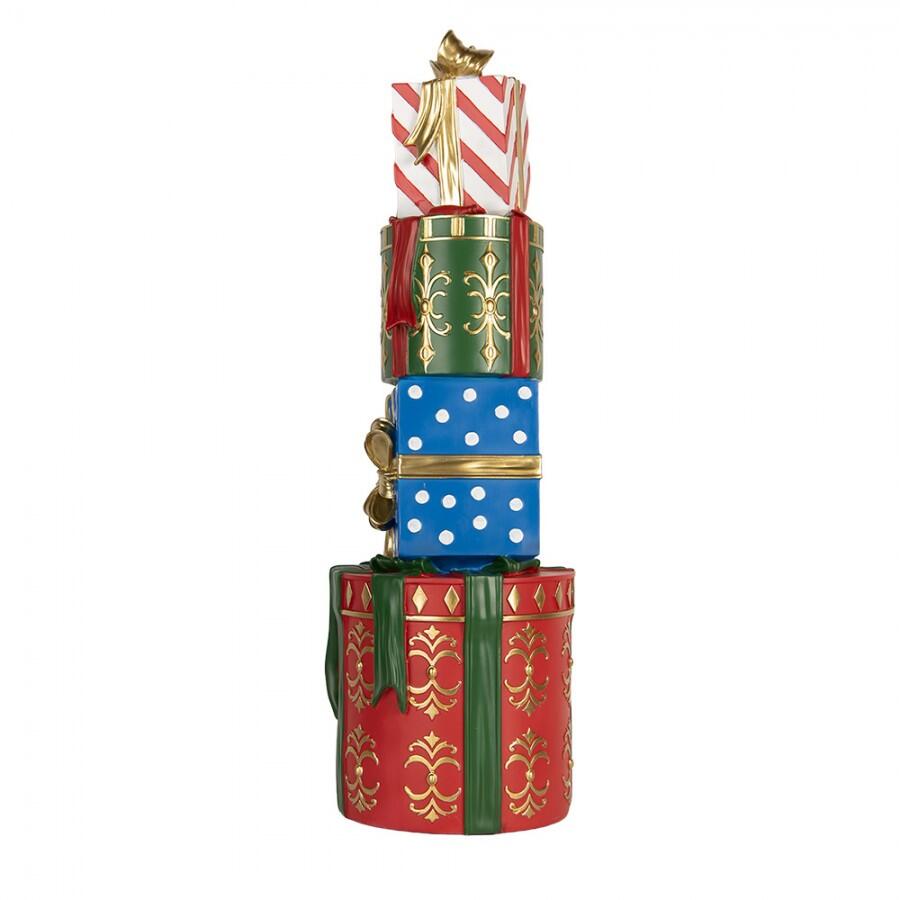 Clayre & Eef - Decorazione di Regali di Natale Impilati  23x22x71 