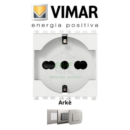 VIMAR - 19210.B ARKE' Presa 2P+T 16A universale bianco