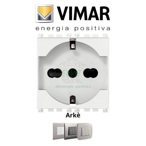 VIMAR - 19210.B ARKE' Presa 2P+T 16A universale bianco