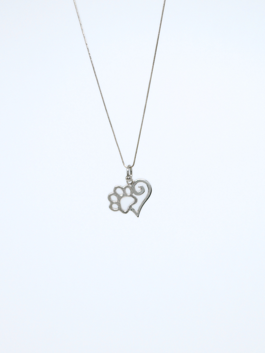 Cuore & Paw print, collar