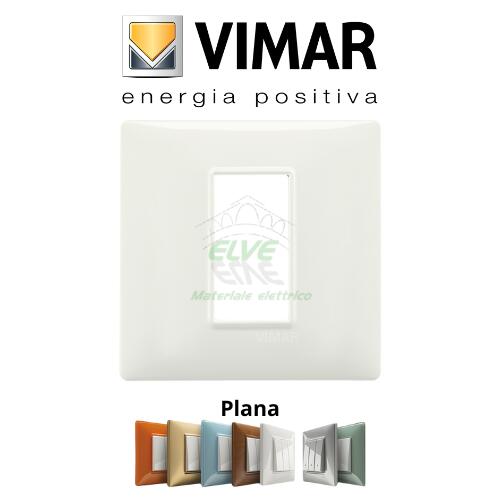 VIMAR - 14641.02 PLANA Placca 1 modulo avorio
