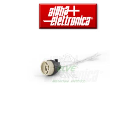 ALPHA ELETTRONICA - 23-9-104/2 Portalampada GU10 cablato