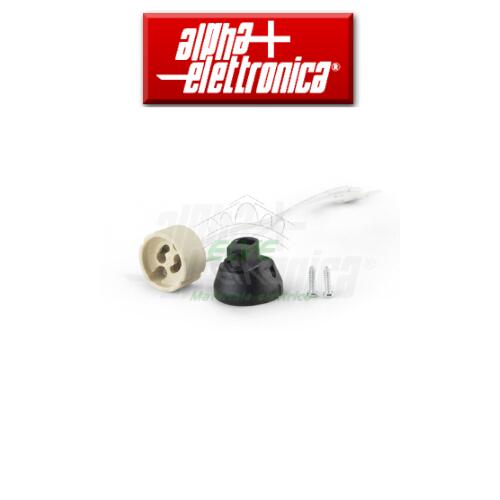 ALPHA ELETTRONICA - 23-9-104/2 Portalampada GU10 cablato