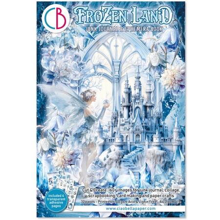 Junk Journal Ephemera Book Frozen Land