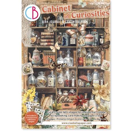 Junk Journal Ephemera Book Cabinet of Curiosities