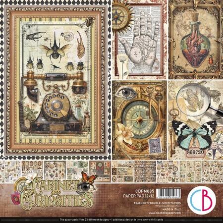 Cabinet of Curiosities Paper pad 30,5 x 30,5