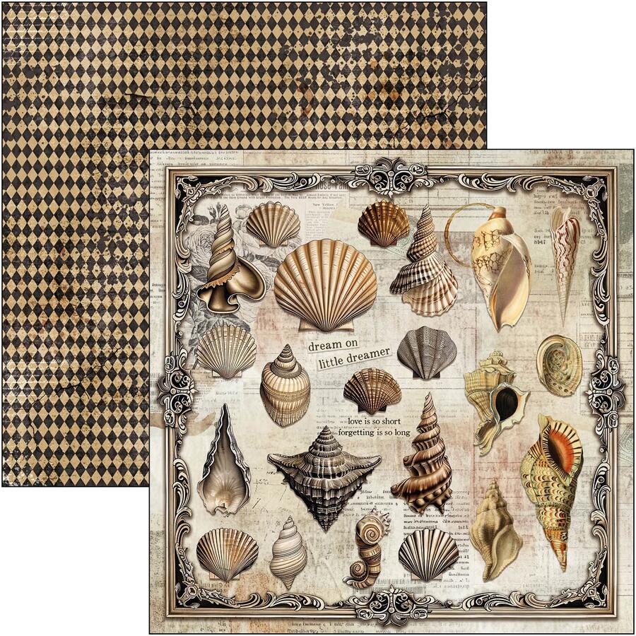 Cabinet of Curiosities Paper pad 30,5 x 30,5