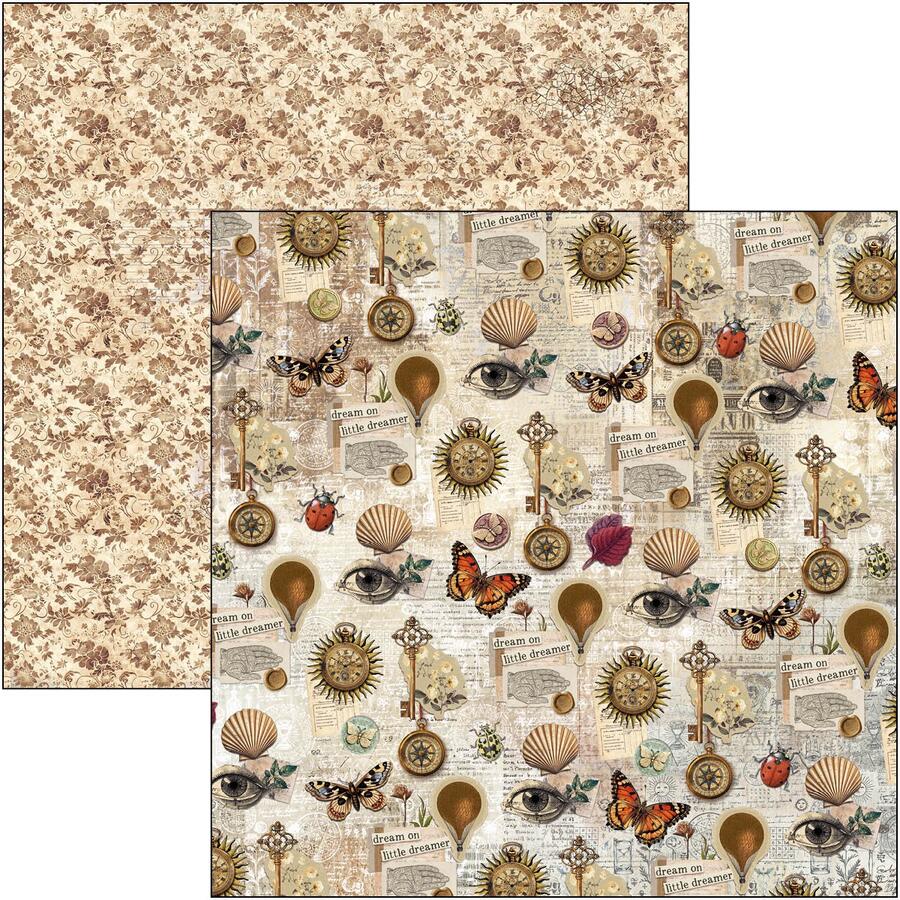 Cabinet of Curiosities Paper pad 30,5 x 30,5