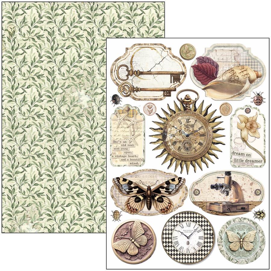 Cabinet of Curiosities Creative Pad A4