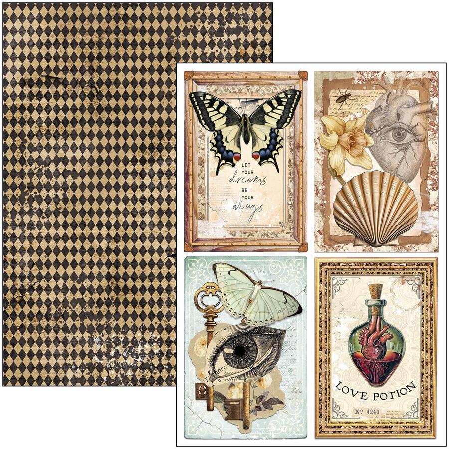 Cabinet of Curiosities Creative Pad A4