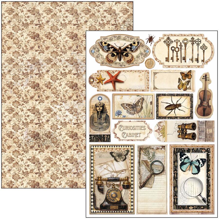 Cabinet of Curiosities Creative Pad A4