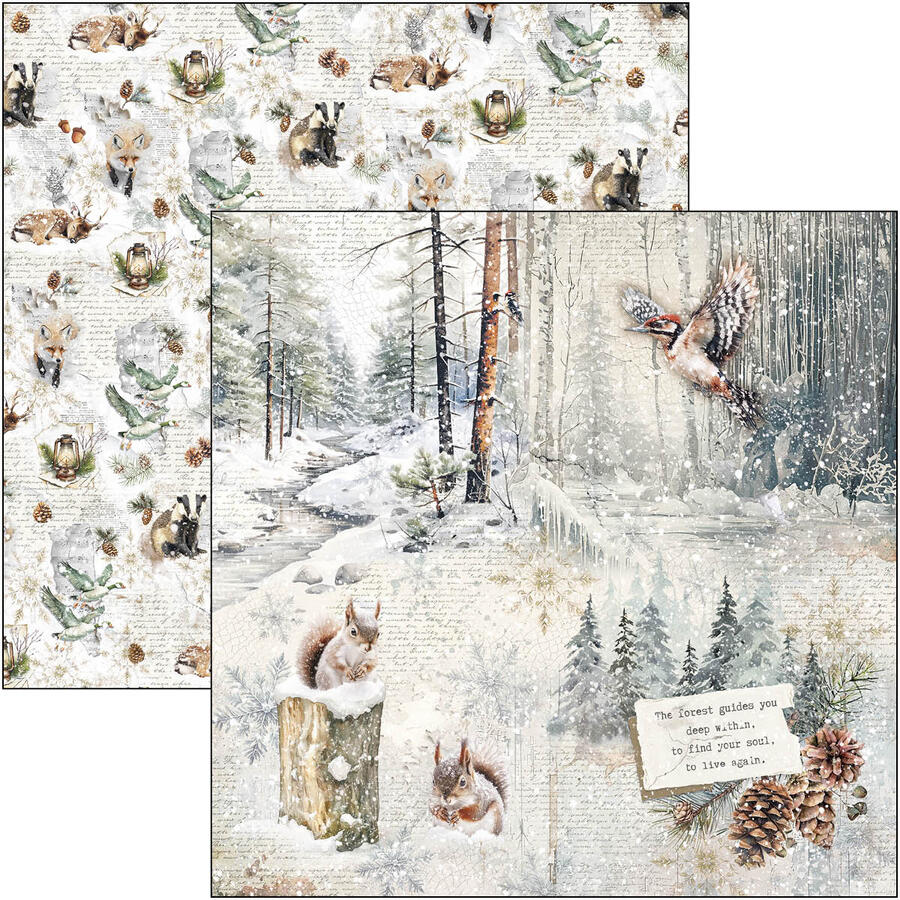 Forest Tales Paper pad 30,5 x 30,5