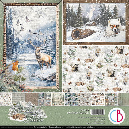 Forest Tales Patterns pad 30,5 x 30,5