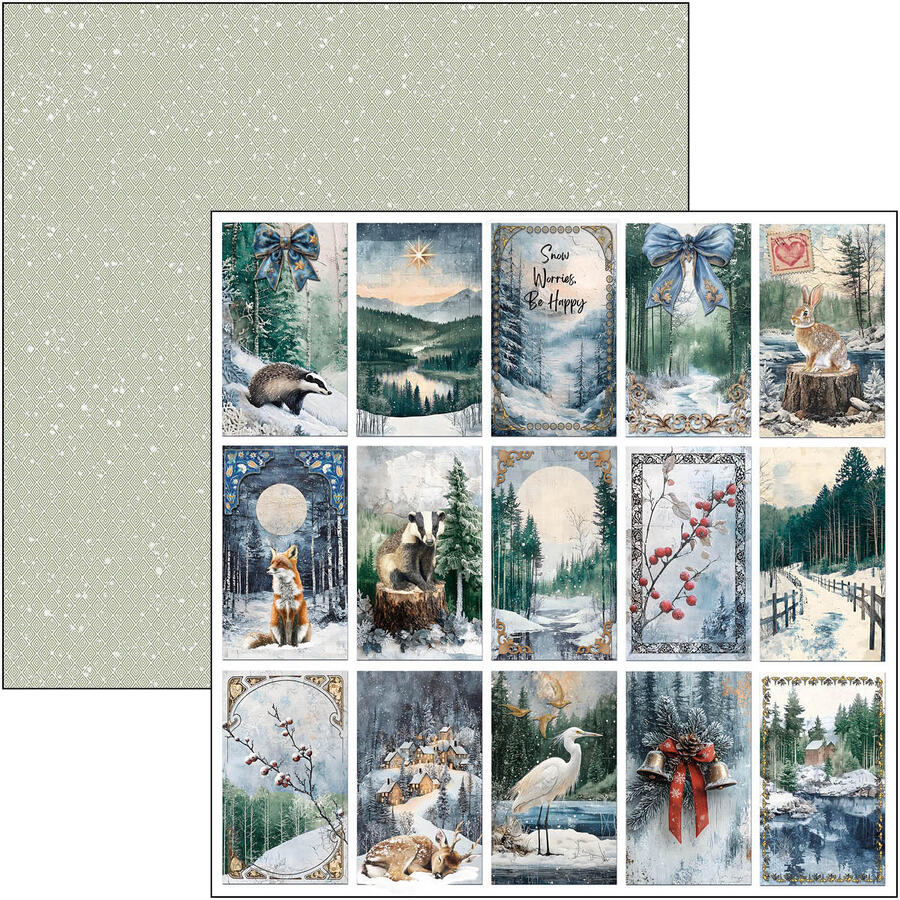 Forest Tales Patterns pad 30,5 x 30,5