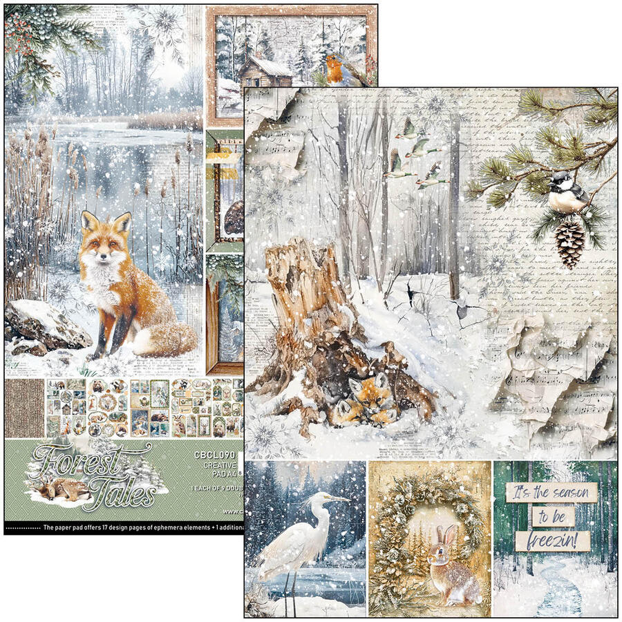 Forest Tales Creative Pad A4